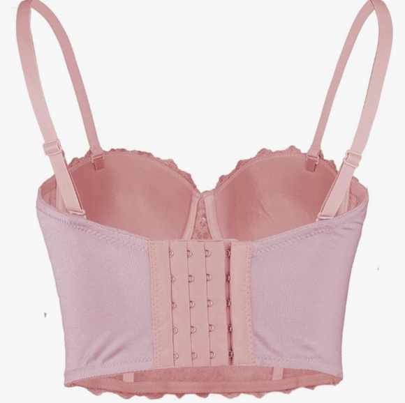 💙NWT Ellacci Rhinestone corset to - Picture 3 of 6